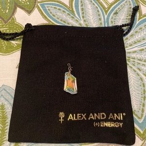 Icy Blue Swarovski Crystal Charm